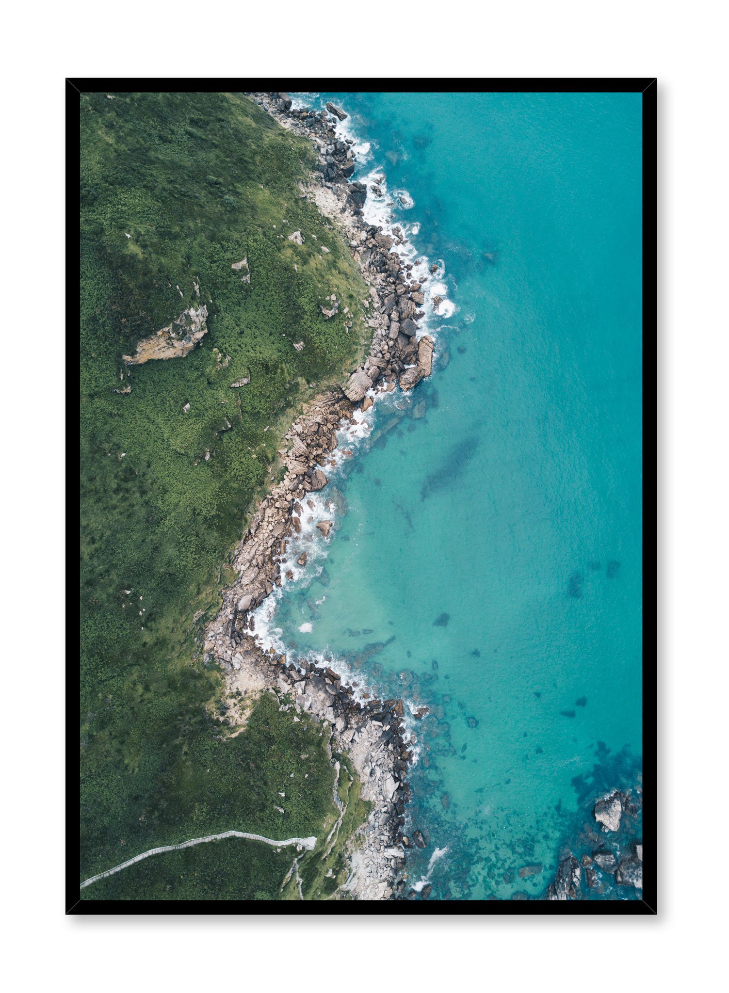 Coast Poster Prints Wall Art Gift For Home Decoration 12x18 16x24 20x30 24x36 Inches