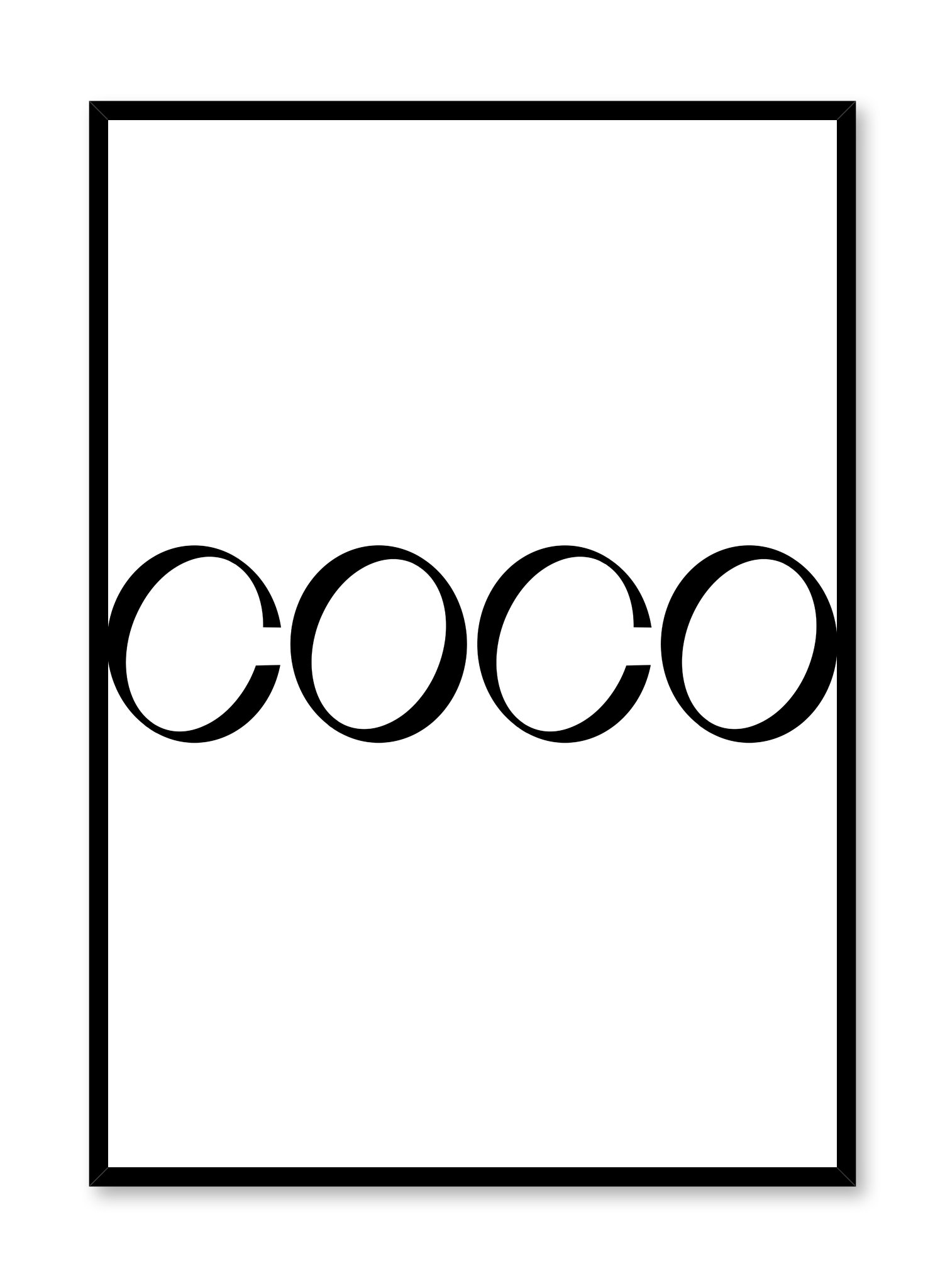 Coco Poster Prints Wall Art Gift For Home Decoration 12x18 16x24 20x30 24x36 Inches