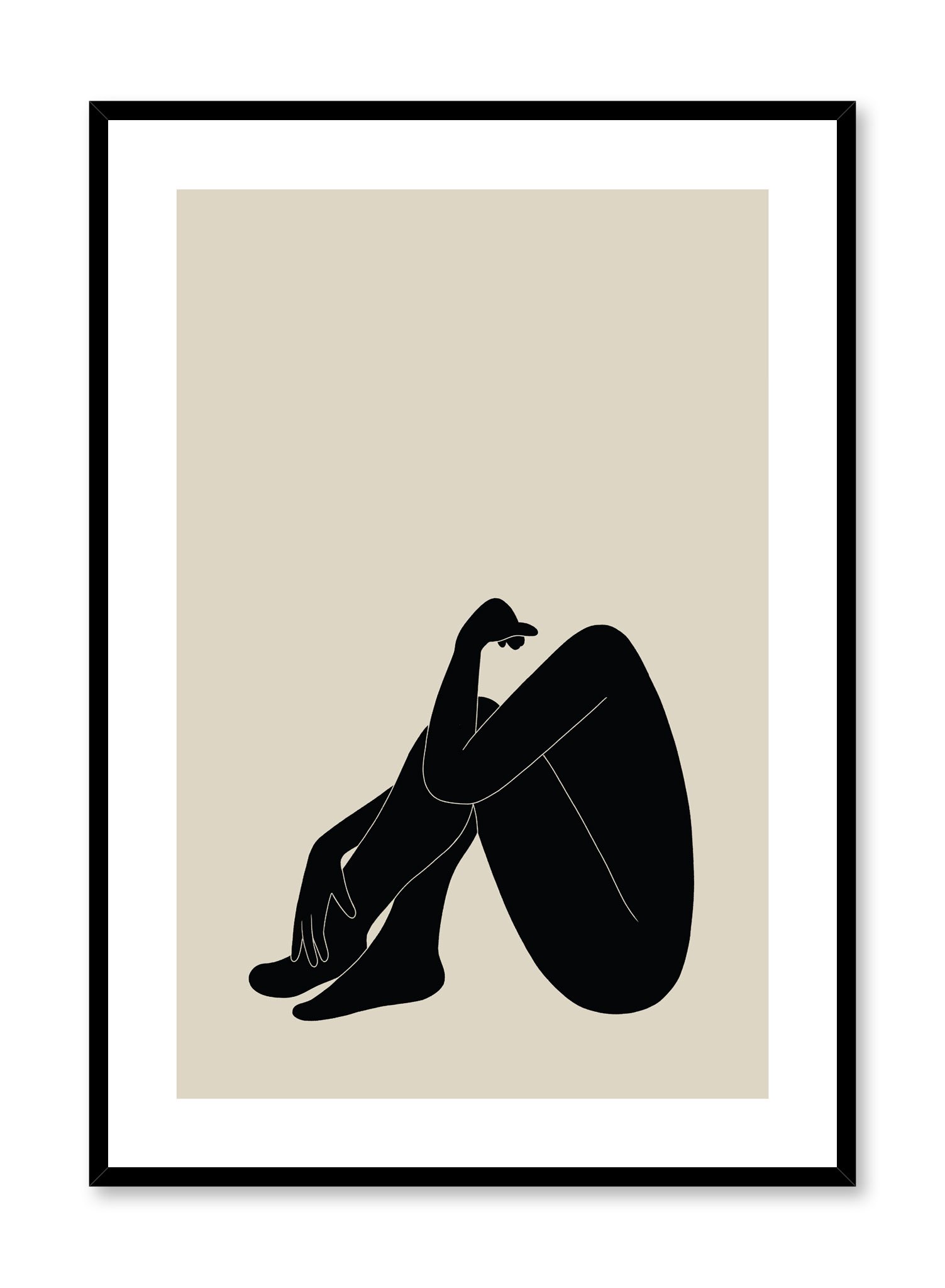 Contemplation Poster Prints Wall Art Gift For Home Decoration 12x18 16x24 20x30 24x36 Inches
