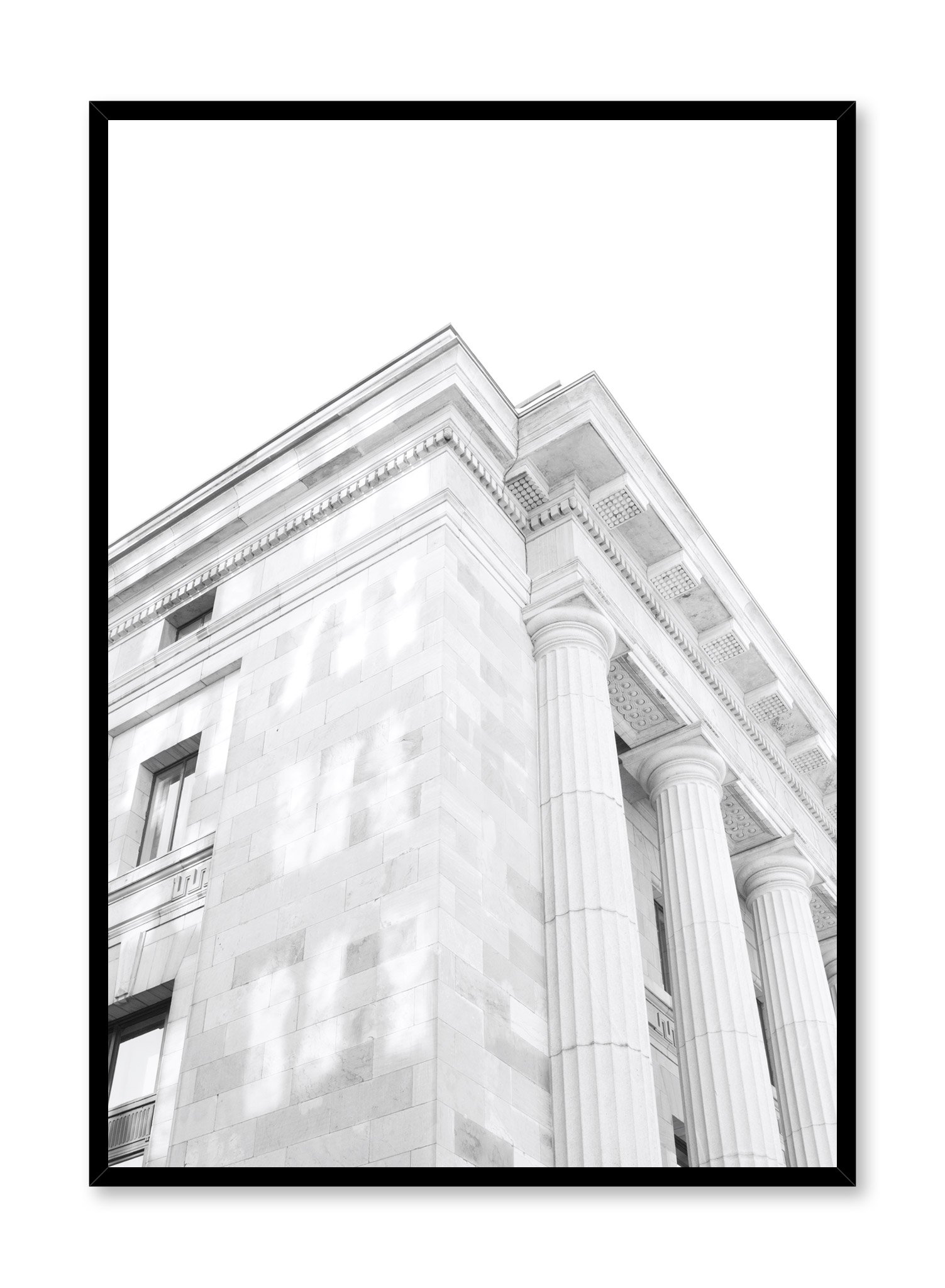 Corner Facade Poster Prints Wall Art Gift For Home Decoration 12x18 16x24 20x30 24x36 Inches