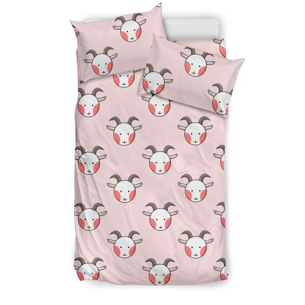 Cute Goat Pattern Bedding Comforter Set