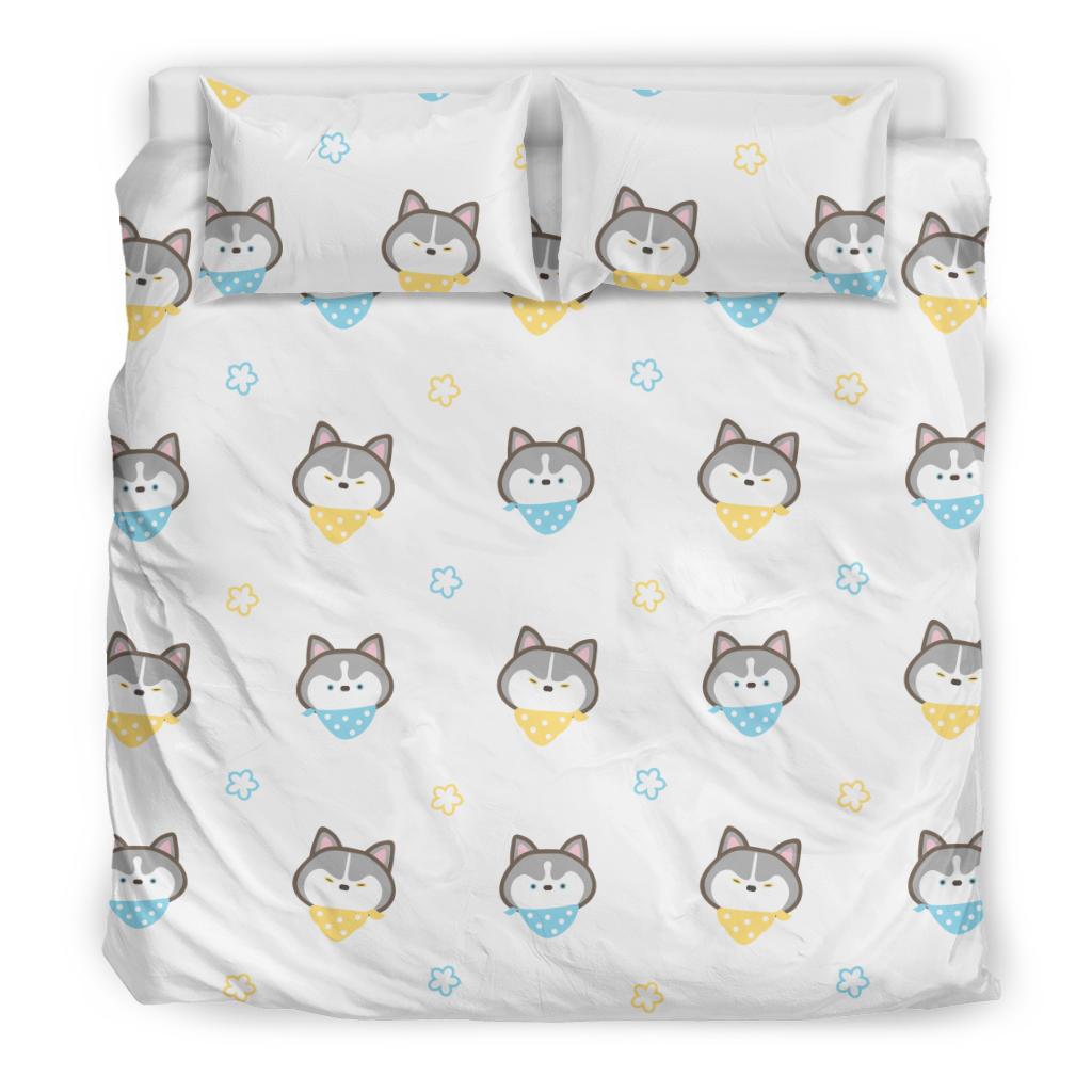 siberian husky bedding set