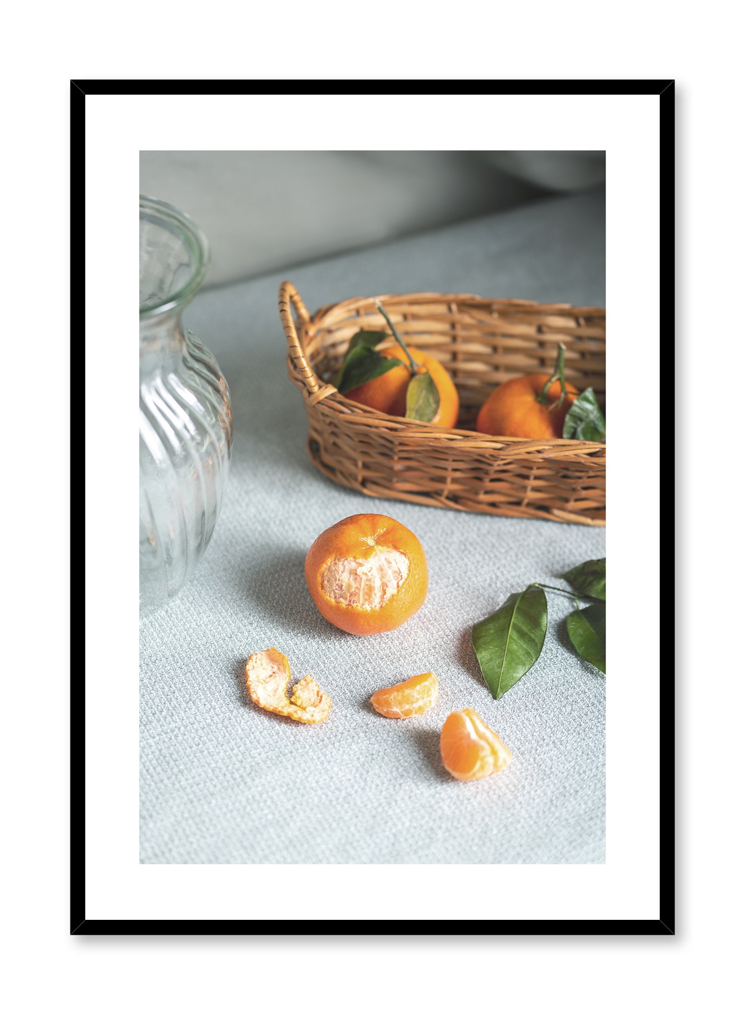 Cutie Clementine Poster Prints Wall Art Gift For Home Decoration 12x18 16x24 20x30 24x36 Inches