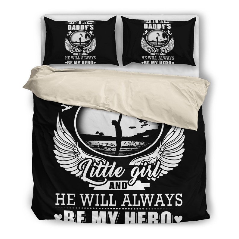 Dad I'll Always Be My Daddy Bedding Comforter Set For Bedroom