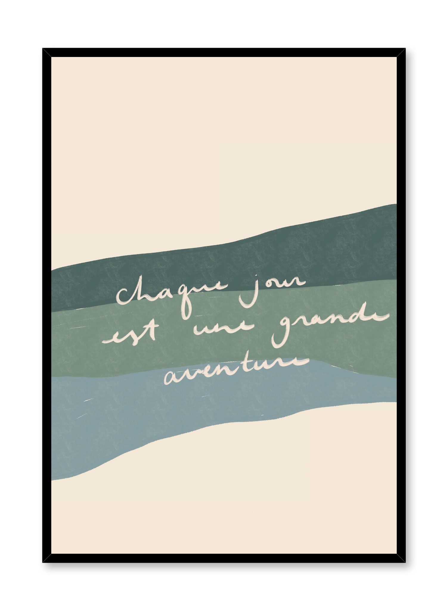 Daily Adventure Poster Prints Wall Art Gift For Home Decoration 12x18 16x24 20x30 24x36 Inches
