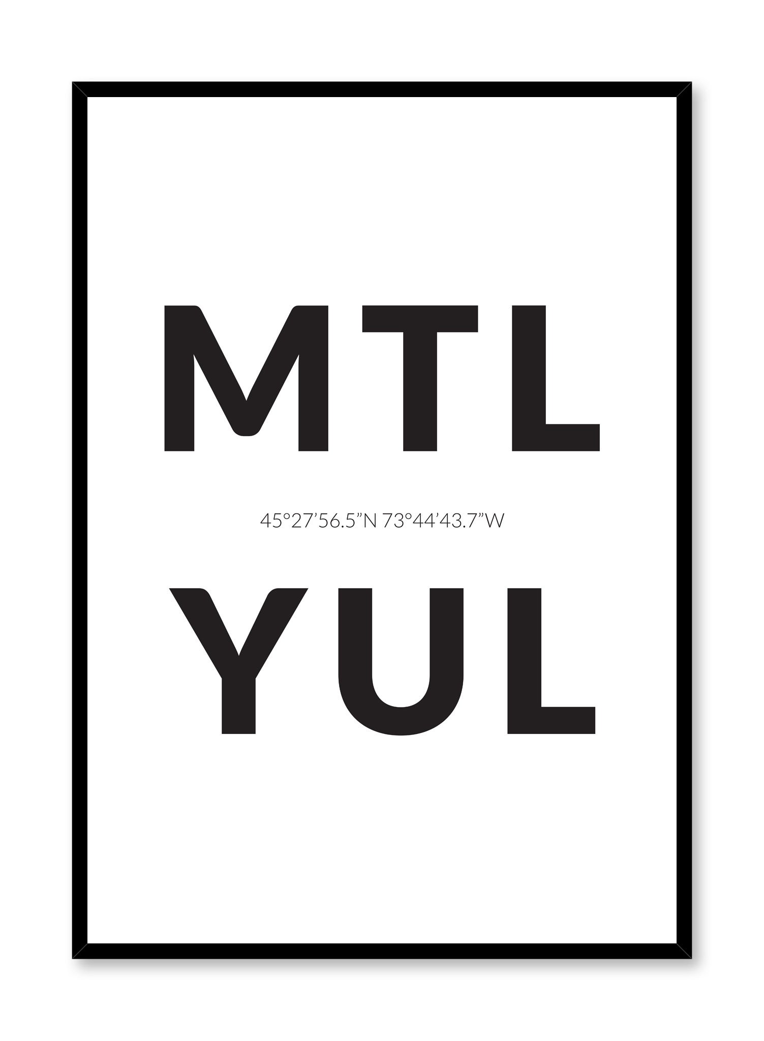 Destination: Montréal Poster Prints Wall Art Gift For Home Decoration 12x18 16x24 20x30 24x36 Inches