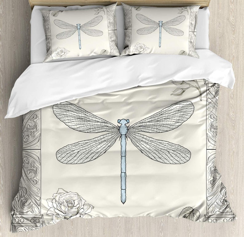 Dragonfly Bedding Comforter Set For Bedroom