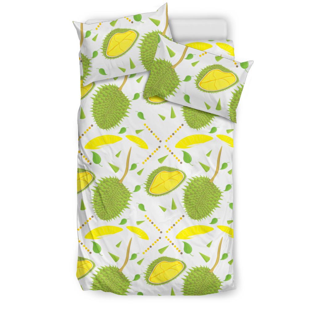 Durian Pattern Background Bedding Comforter Set