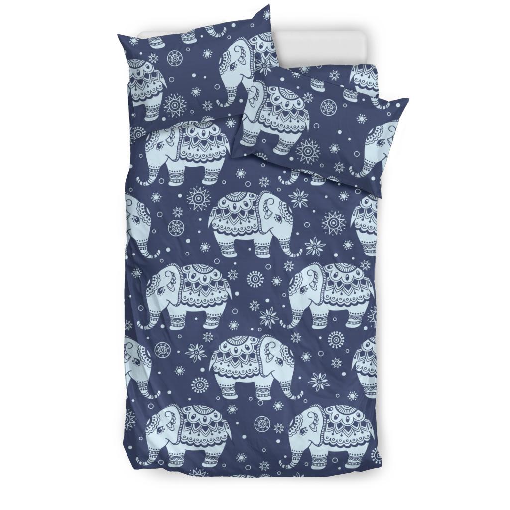 Elephant Tribal Design Pattern Bedding Comforter Set