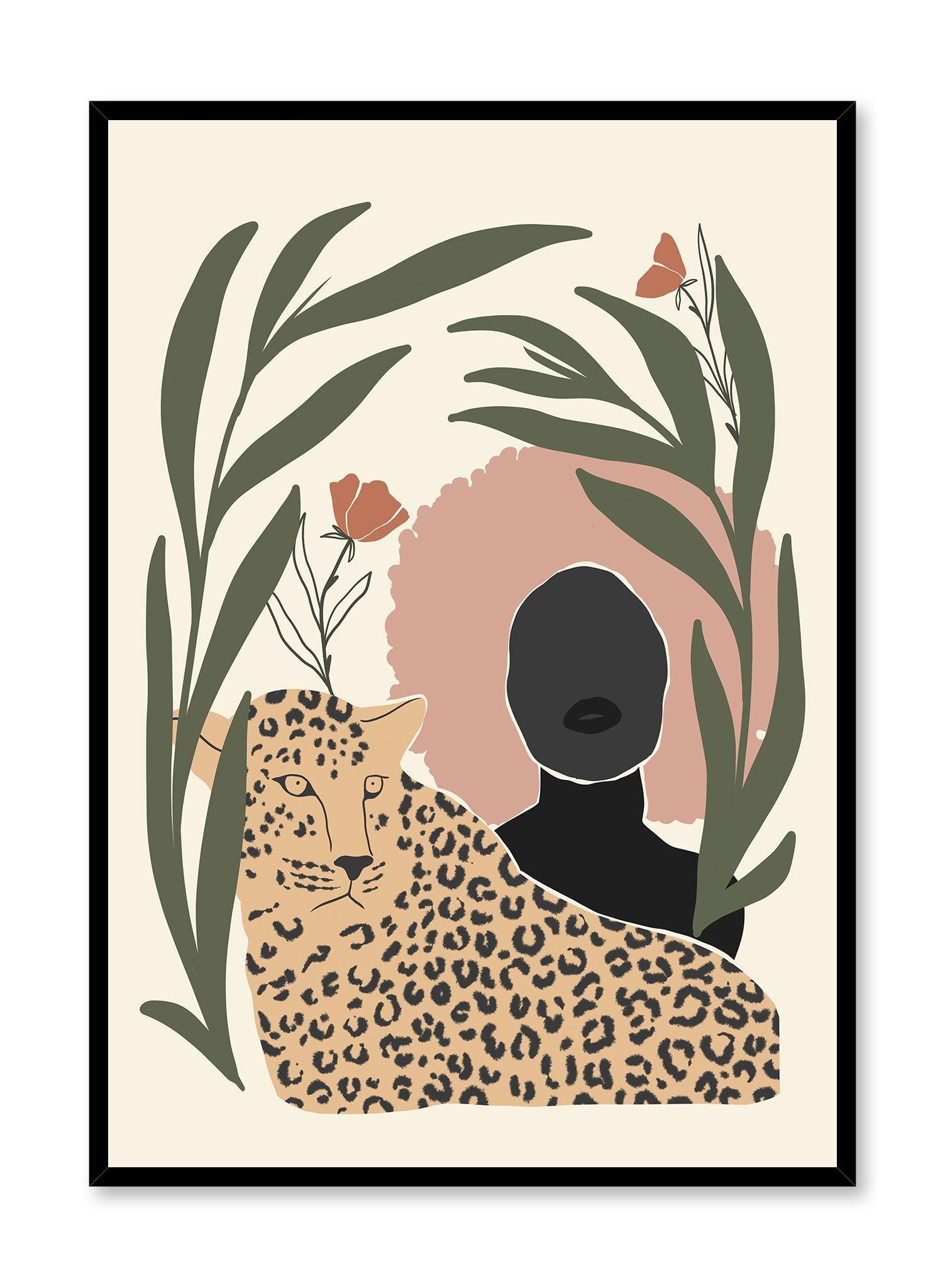 Fierce Poster Prints Wall Art Gift For Home Decoration 12x18 16x24 20x30 24x36 Inches