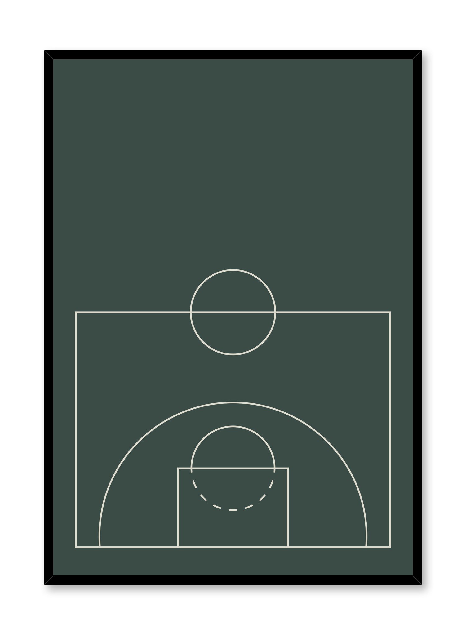 Free-Throw Poster Prints Wall Art Gift For Home Decoration 12x18 16x24 20x30 24x36 Inches