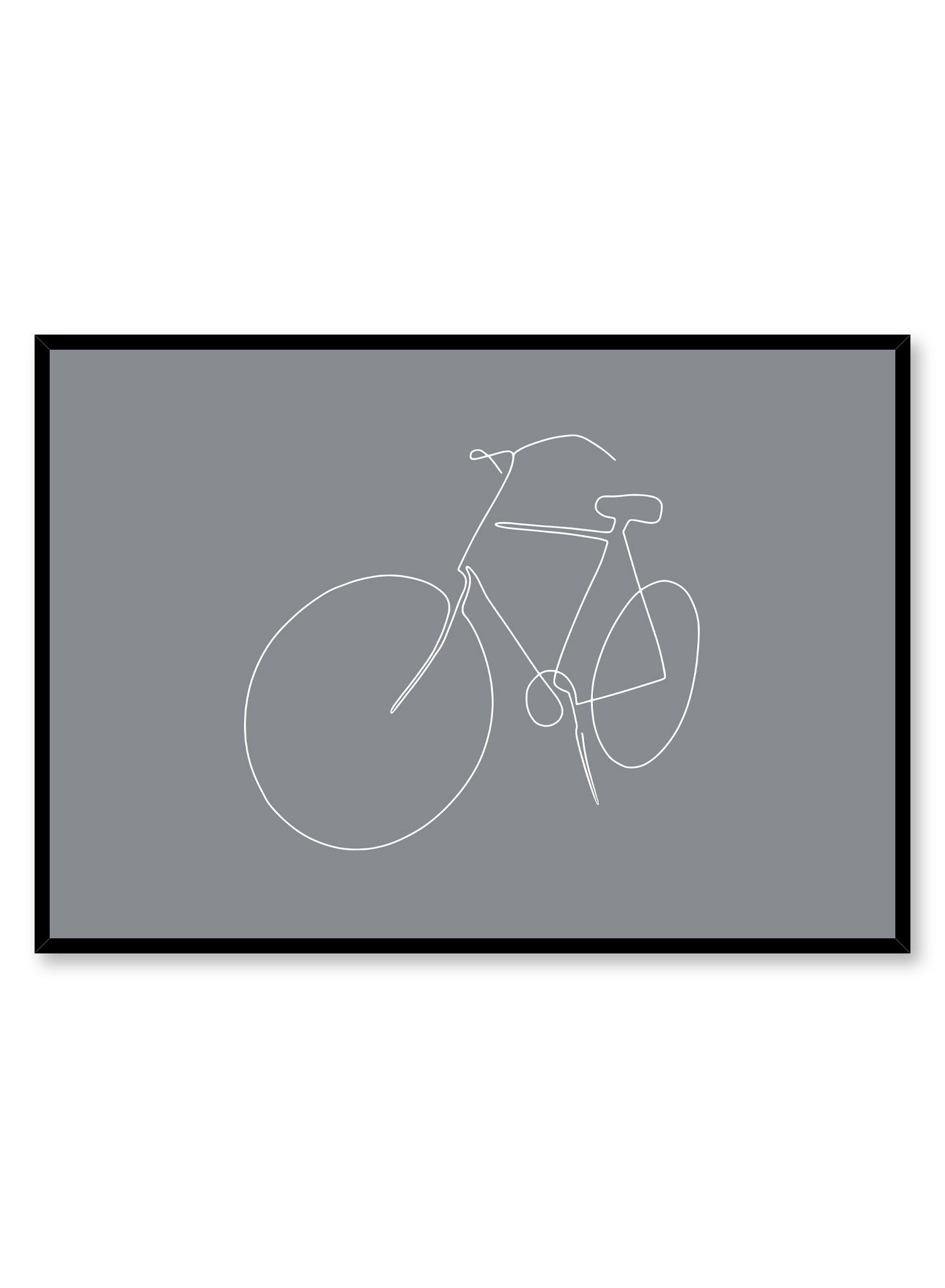 Fresh Start In Grey Poster Prints Wall Art Gift For Home Decoration 12x18 16x24 20x30 24x36 Inches