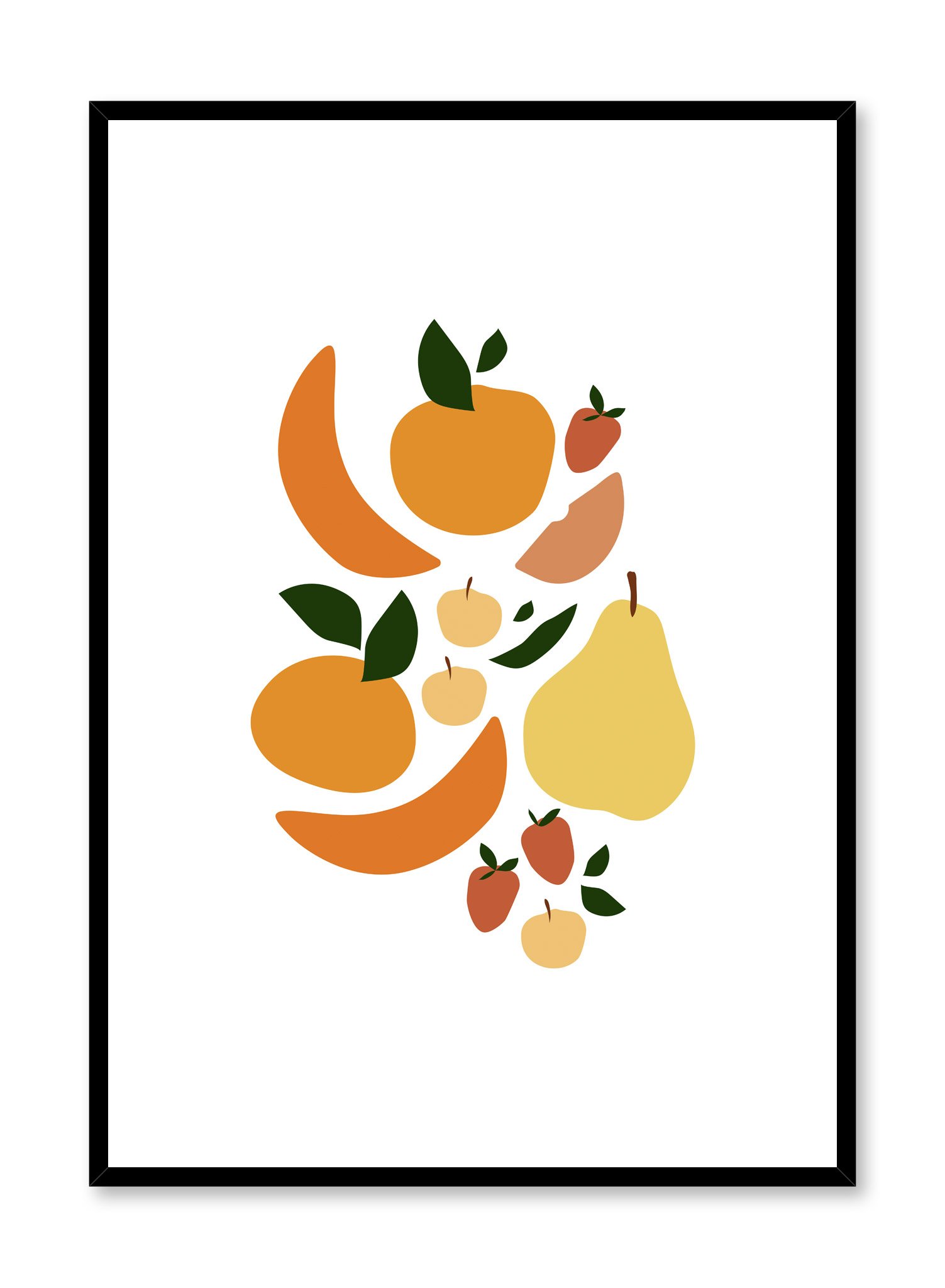 Fruit Salad Poster Prints Wall Art Gift For Home Decoration 12x18 16x24 20x30 24x36 Inches