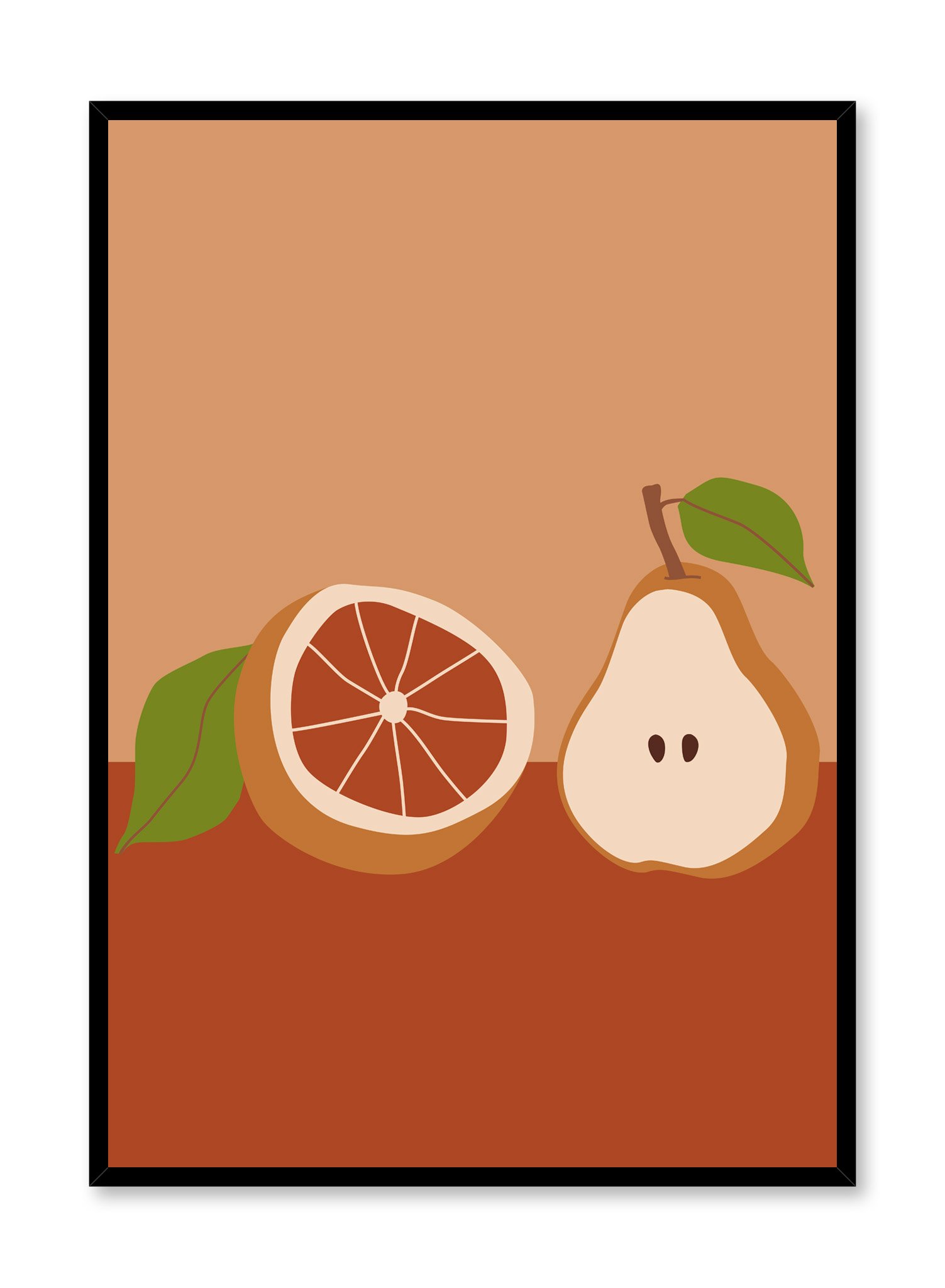 Fruity Snack Poster Prints Wall Art Gift For Home Decoration 12x18 16x24 20x30 24x36 Inches