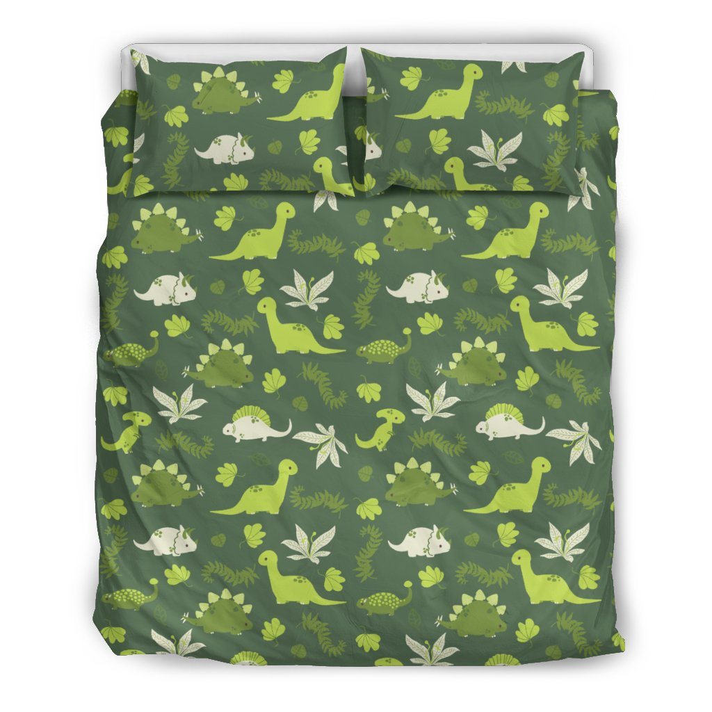 Green Dinosaur - Beeding Set White