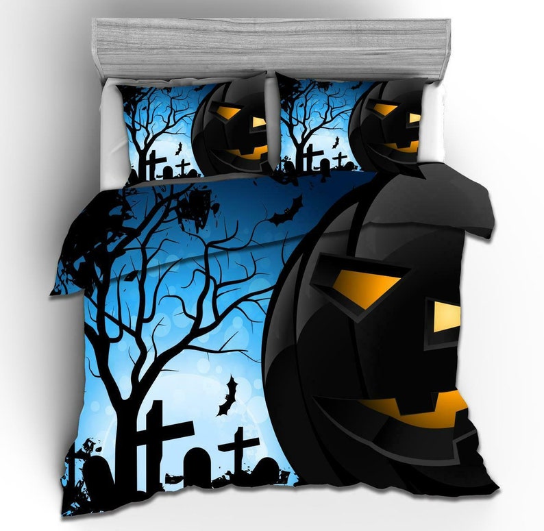 Halloween Bedding Comforter Set For Bedroom
