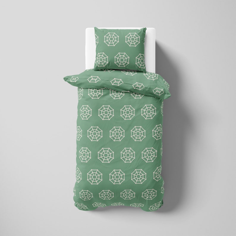 Halloween Cobwebs Bedding Comforter Set