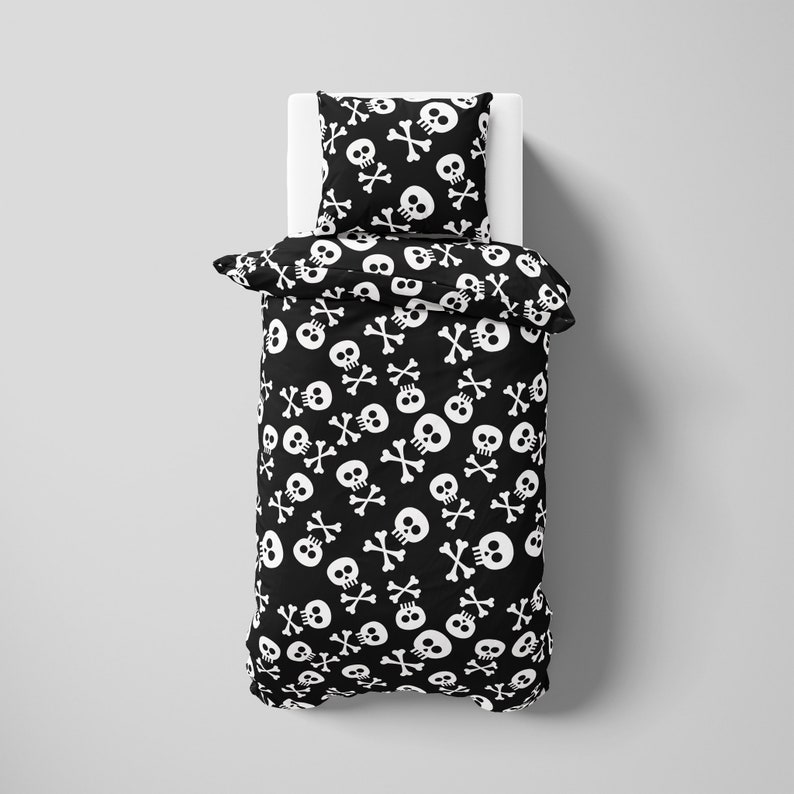 Halloween Skulls Bedding Comforter Set