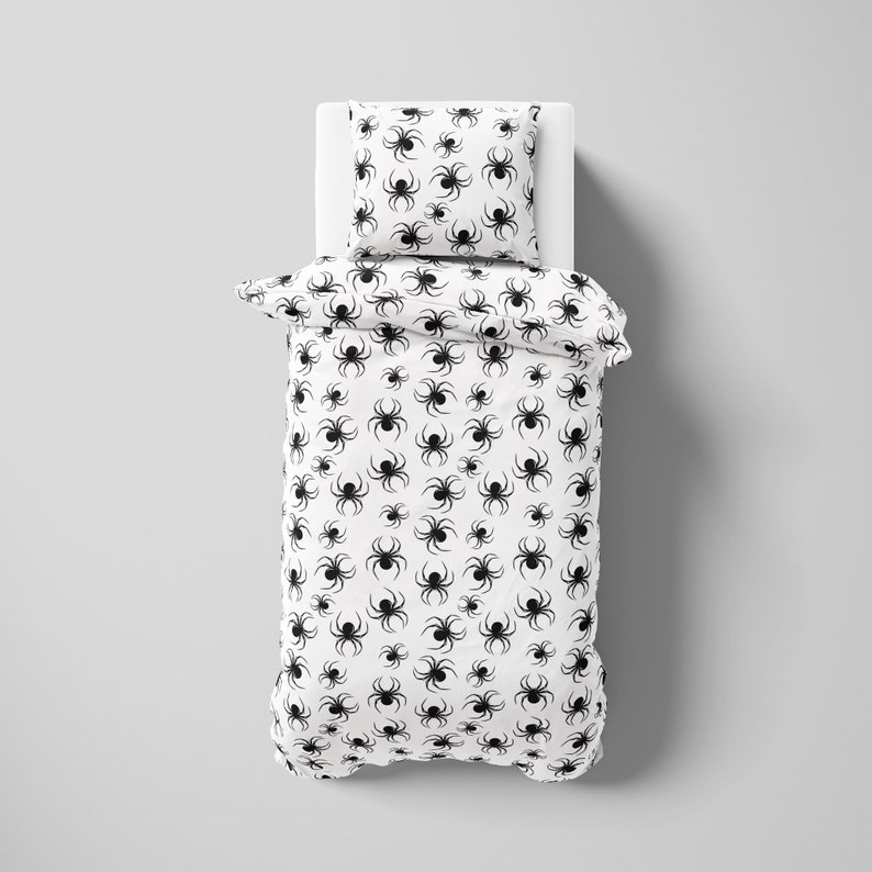 Halloween Spiders Bedding Comforter Set