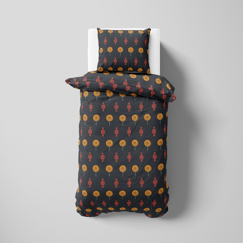 Halloween Sweets Bedding Comforter Set