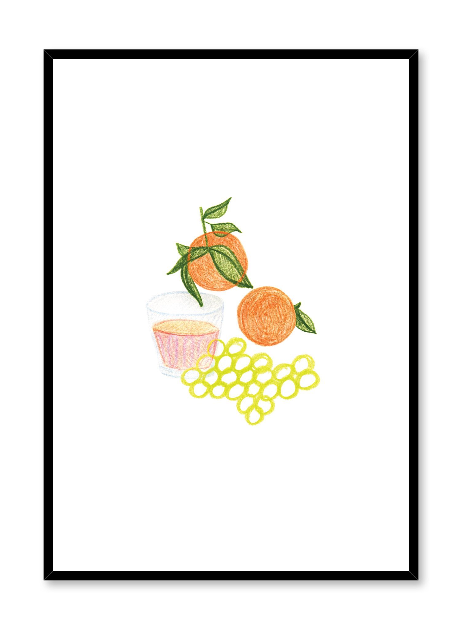 Juiced Poster Prints Wall Art Gift For Home Decoration 12x18 16x24 20x30 24x36 Inches