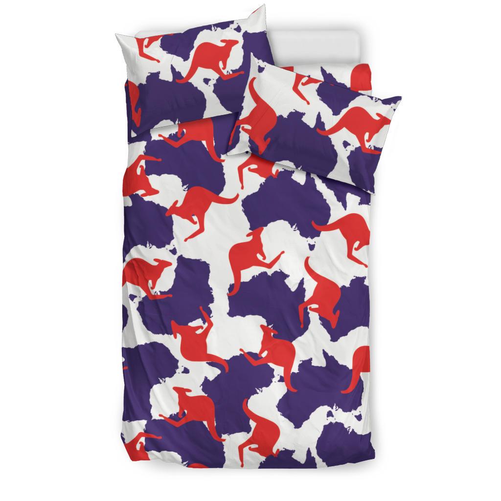 Kangaroo Australian Pattern Bedding Comforter Set