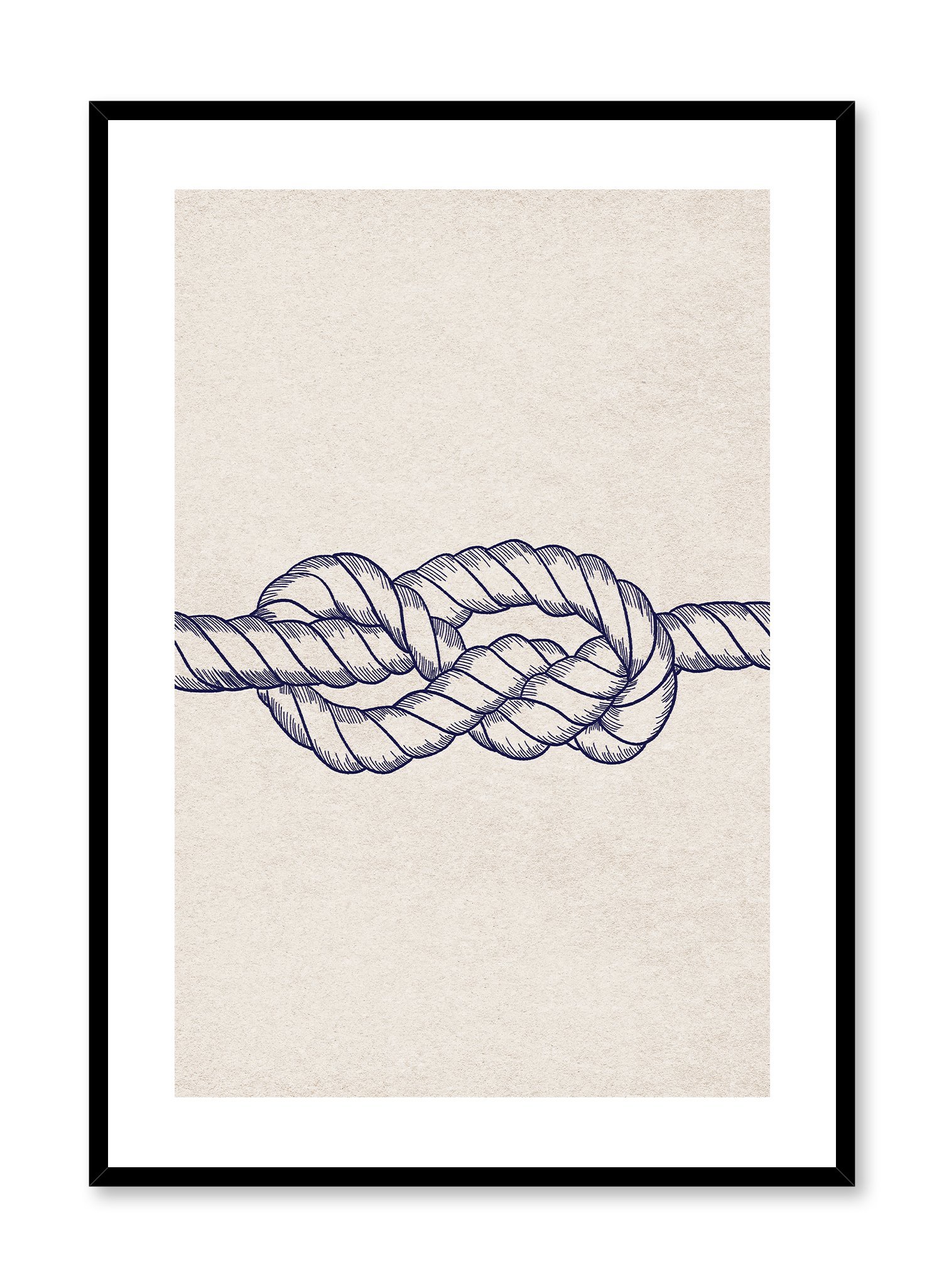Knotty Poster Prints Wall Art Gift For Home Decoration 12x18 16x24 20x30 24x36 Inches