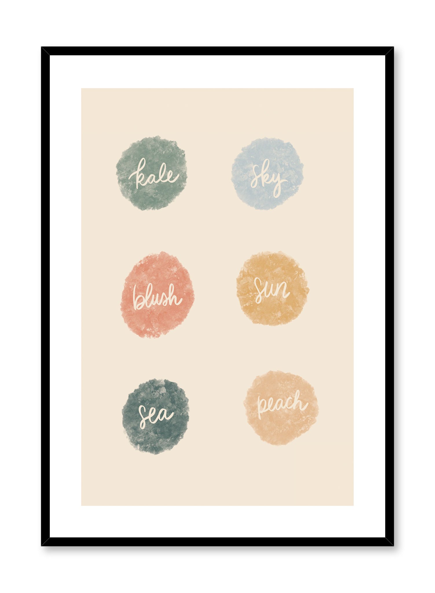 Lady Nature’s Colours Poster Prints Wall Art Gift For Home Decoration 12x18 16x24 20x30 24x36 Inches