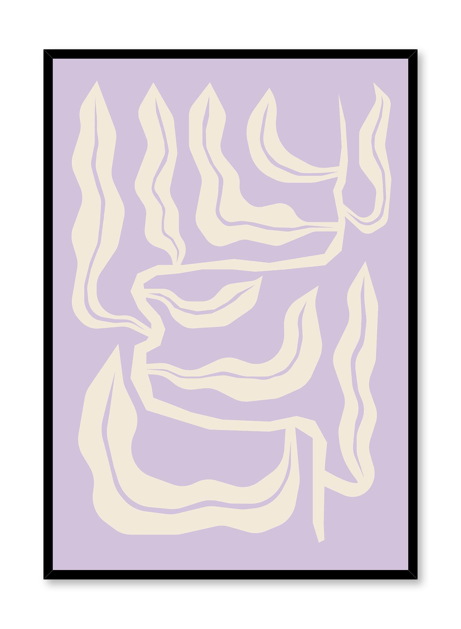 Lavender Lane Poster Prints Wall Art Gift For Home Decoration 12x18 16x24 20x30 24x36 Inches