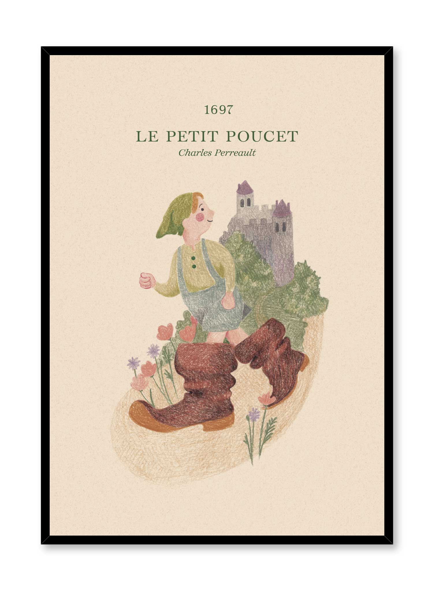 Little Thumb Poster Prints Wall Art Gift For Home Decoration 12x18 16x24 20x30 24x36 Inches