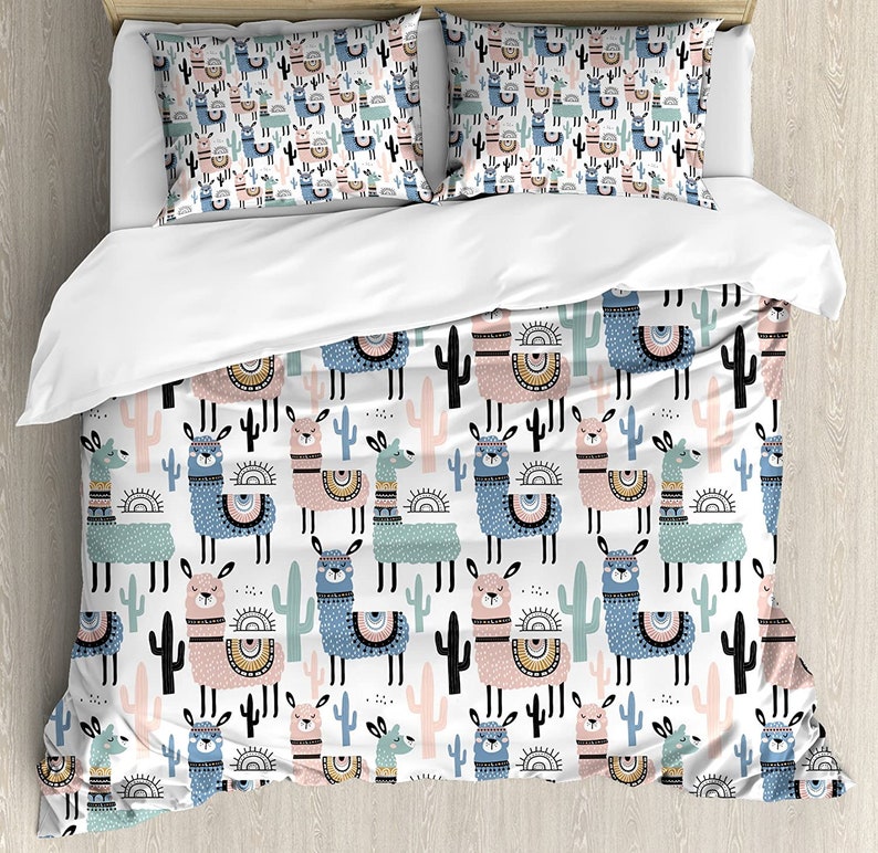 Llama Bedding Comforter Set For Bedroom