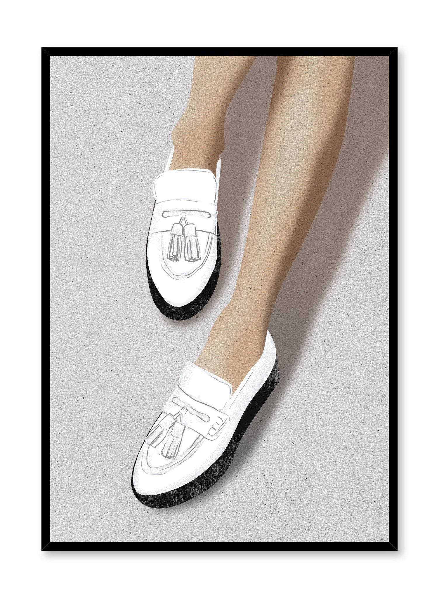 Loafers Poster Prints Wall Art Gift For Home Decoration 12x18 16x24 20x30 24x36 Inches