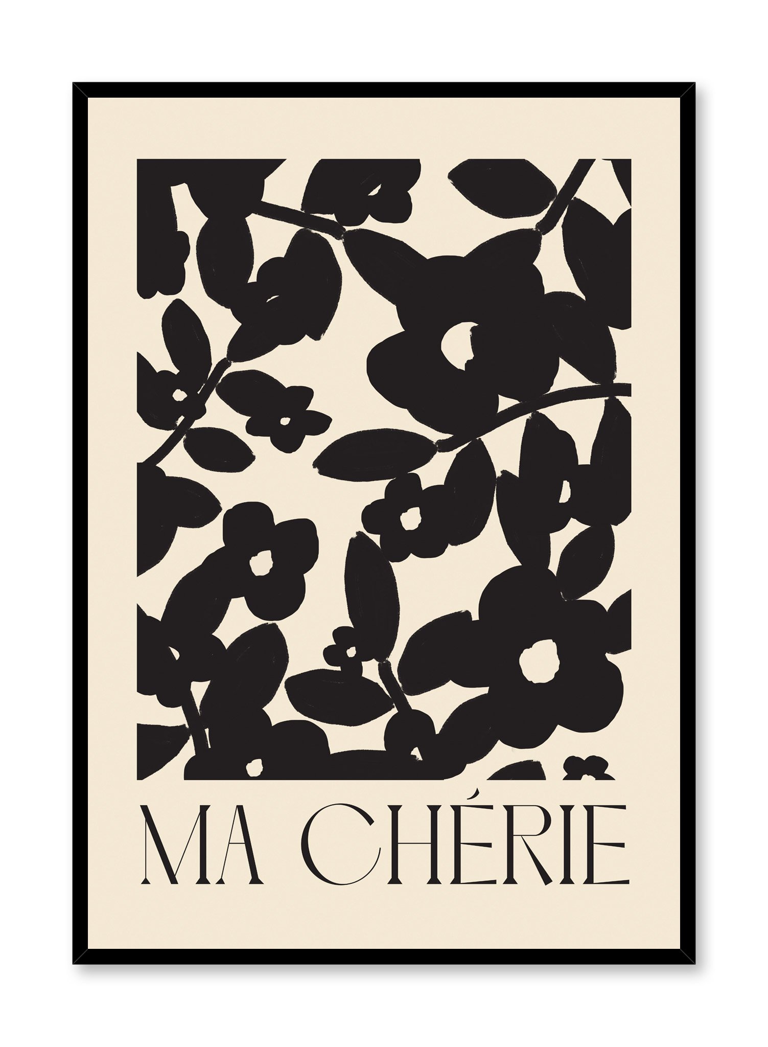 Ma Cherie Poster Prints Wall Art Gift For Home Decoration 12x18 16x24 20x30 24x36 Inches