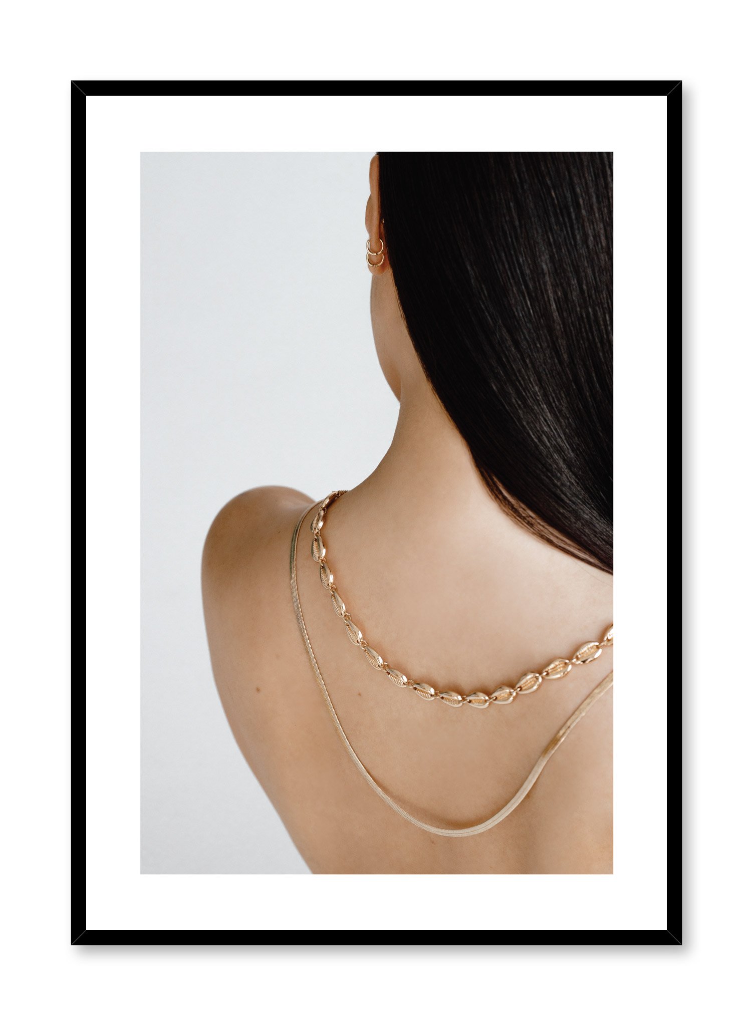Naked Shoulder Poster Prints Wall Art Gift For Home Decoration 12x18 16x24 20x30 24x36 Inches