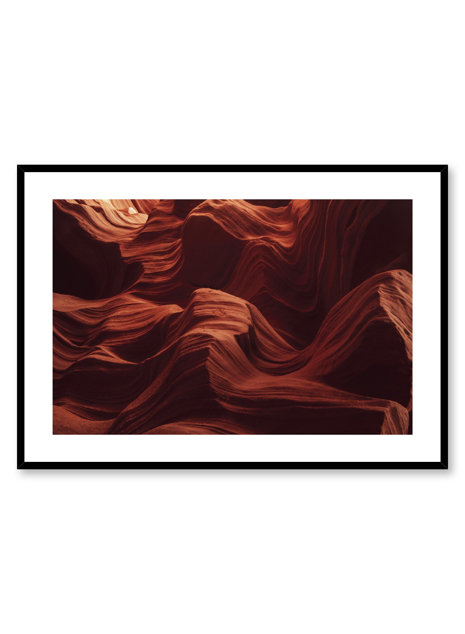 Nature's Curves Poster Prints Wall Art Gift For Home Decoration 12x18 16x24 20x30 24x36 Inches