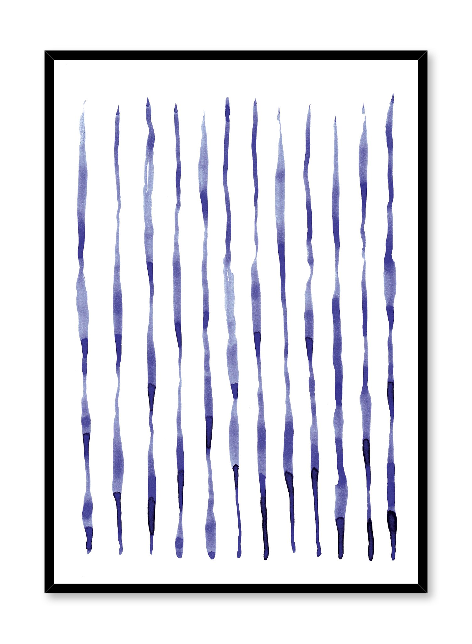 Nautical Stripes Poster Prints Wall Art Gift For Home Decoration 12x18 16x24 20x30 24x36 Inches