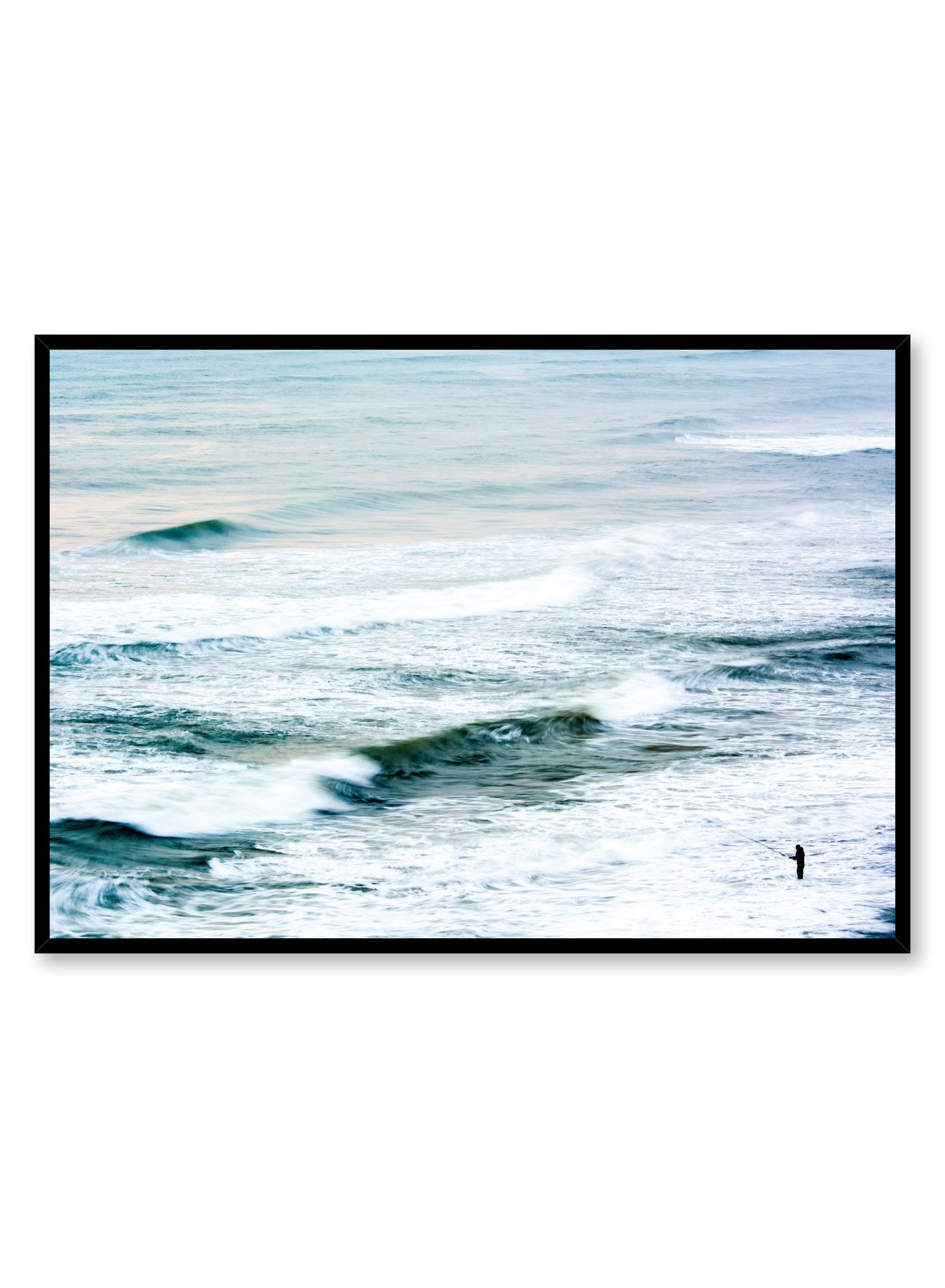 Ocean Waves Poster Prints Wall Art Gift For Home Decoration 12x18 16x24 20x30 24x36 Inches