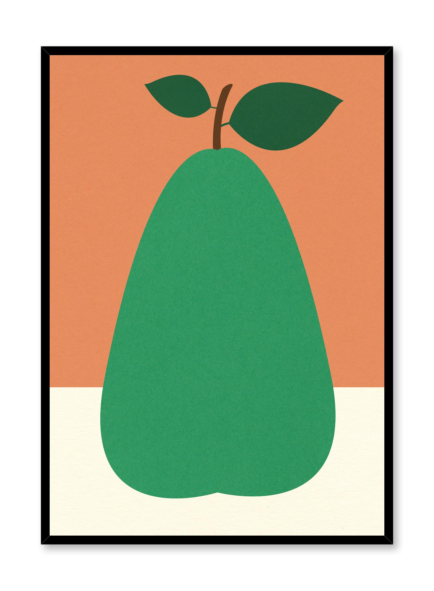 Pear Poster Prints Wall Art Gift For Home Decoration 12x18 16x24 20x30 24x36 Inches