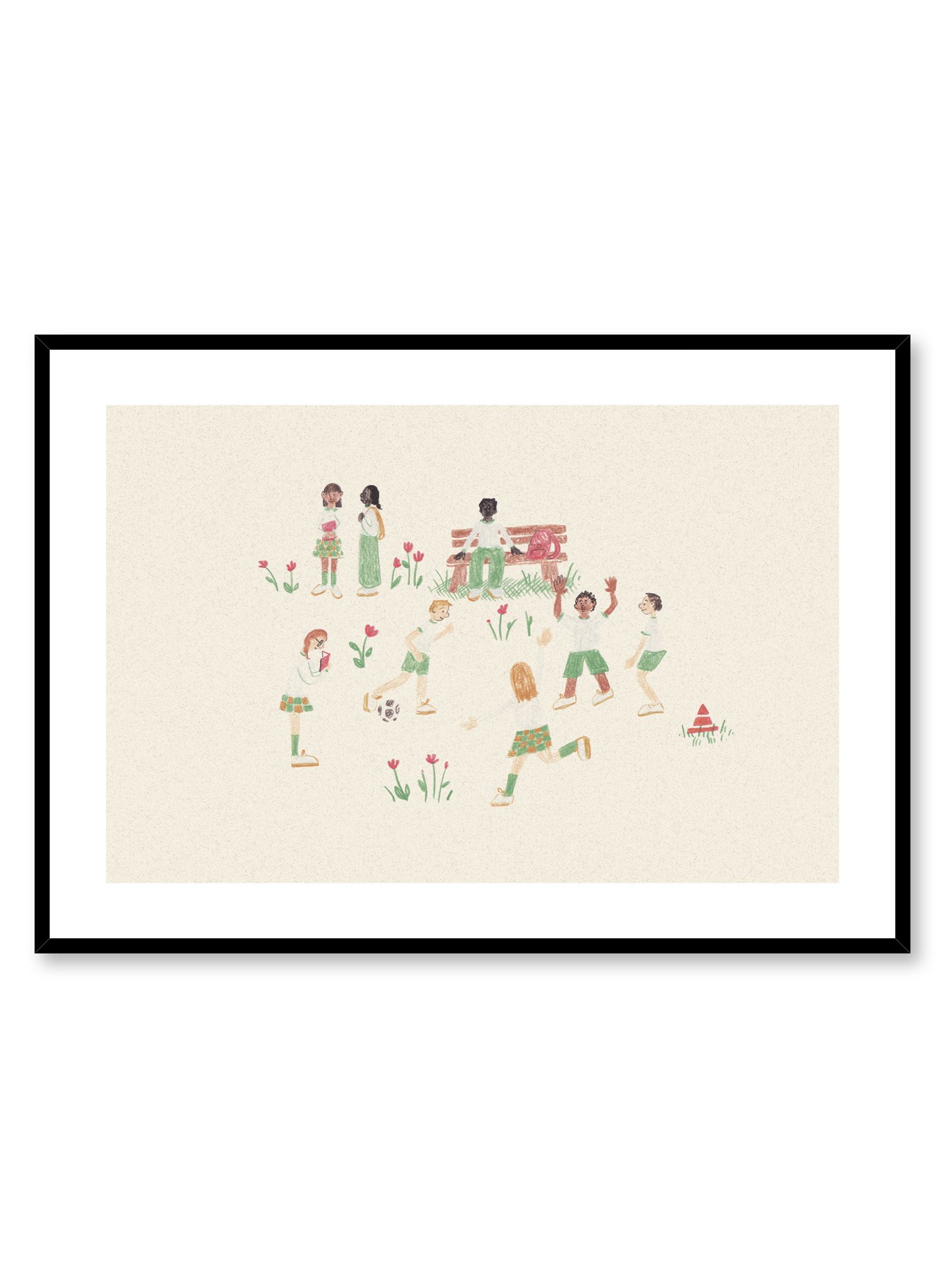 Recess Poster Prints Wall Art Gift For Home Decoration 12x18 16x24 20x30 24x36 Inches