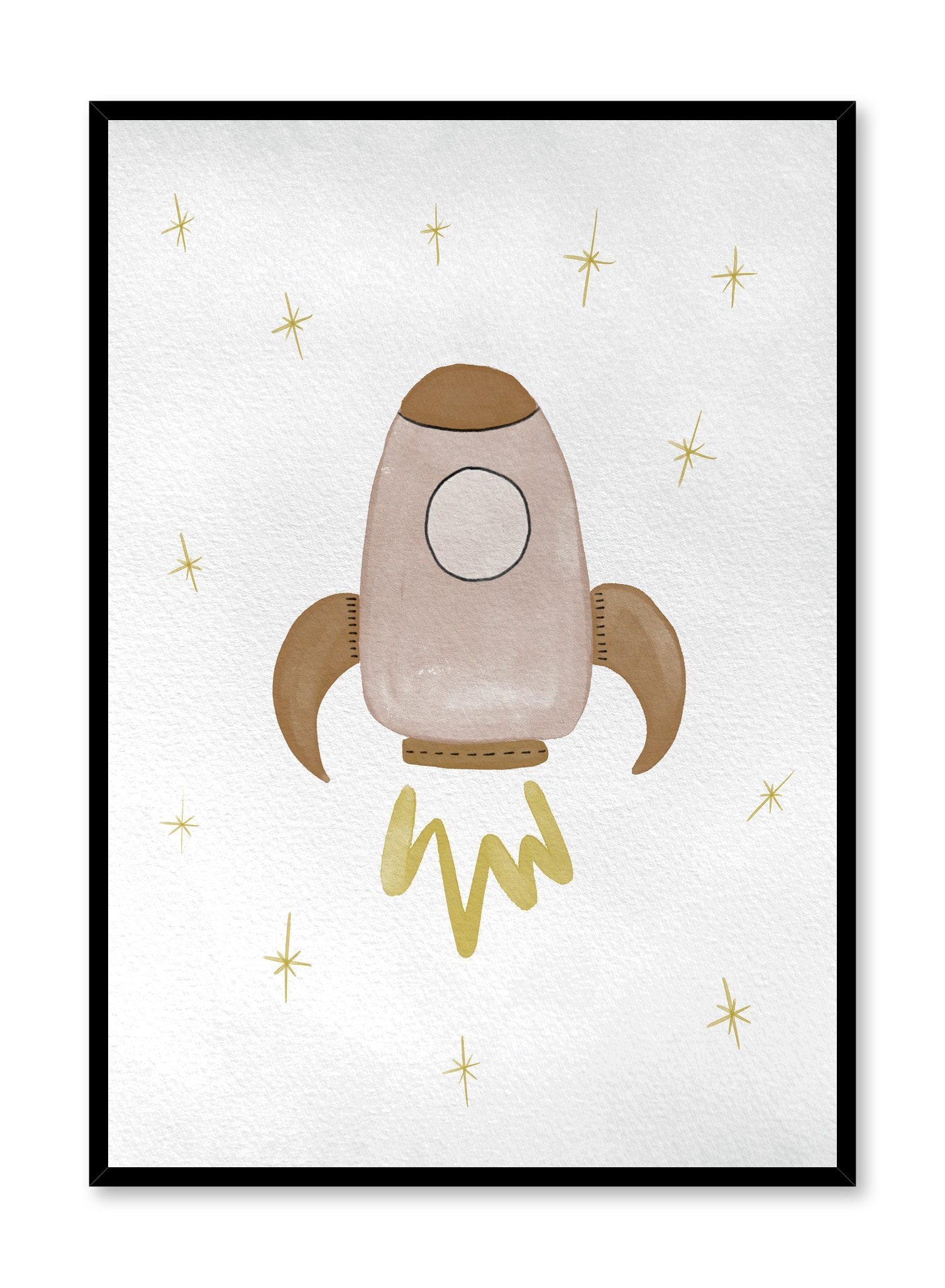Rocket Poster Prints Wall Art Gift For Home Decoration 12x18 16x24 20x30 24x36 Inches