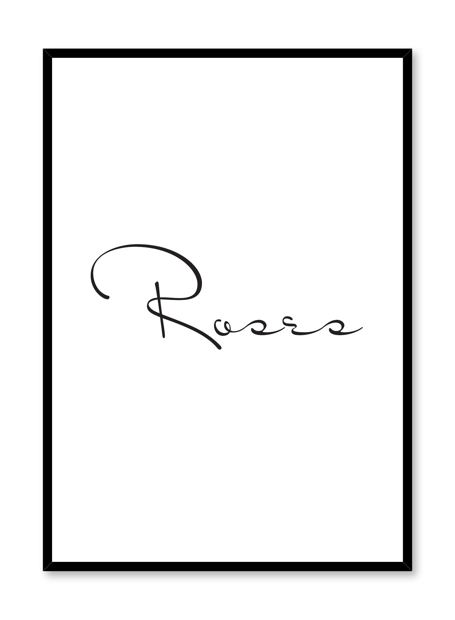 Roses Poster Prints Wall Art Gift For Home Decoration 12x18 16x24 20x30 24x36 Inches