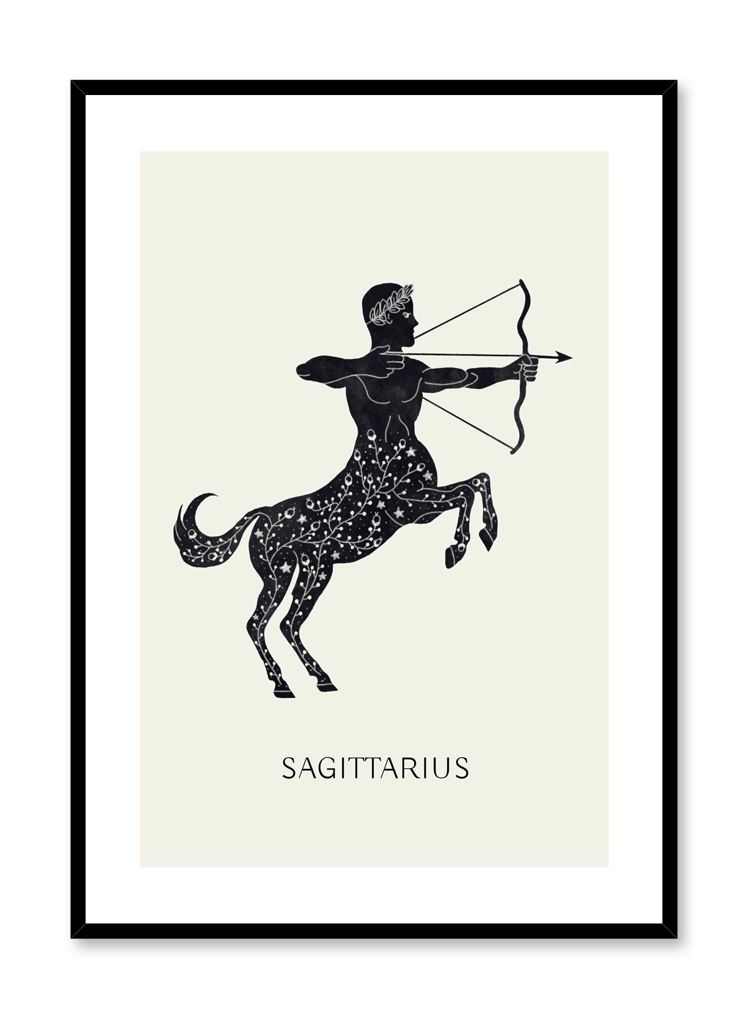 Sagittarius Poster Prints Wall Art Gift For Home Decoration 12x18 16x24 20x30 24x36 Inches