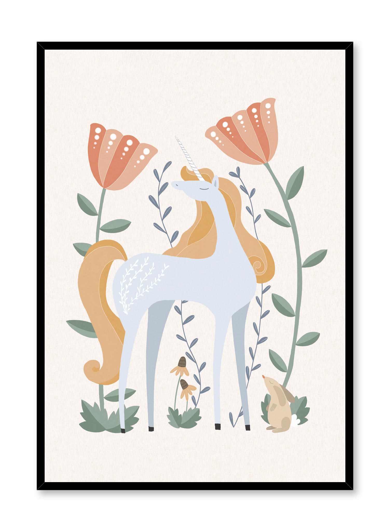 Sassy Unicorn Poster Prints Wall Art Gift For Home Decoration 12x18 16x24 20x30 24x36 Inches