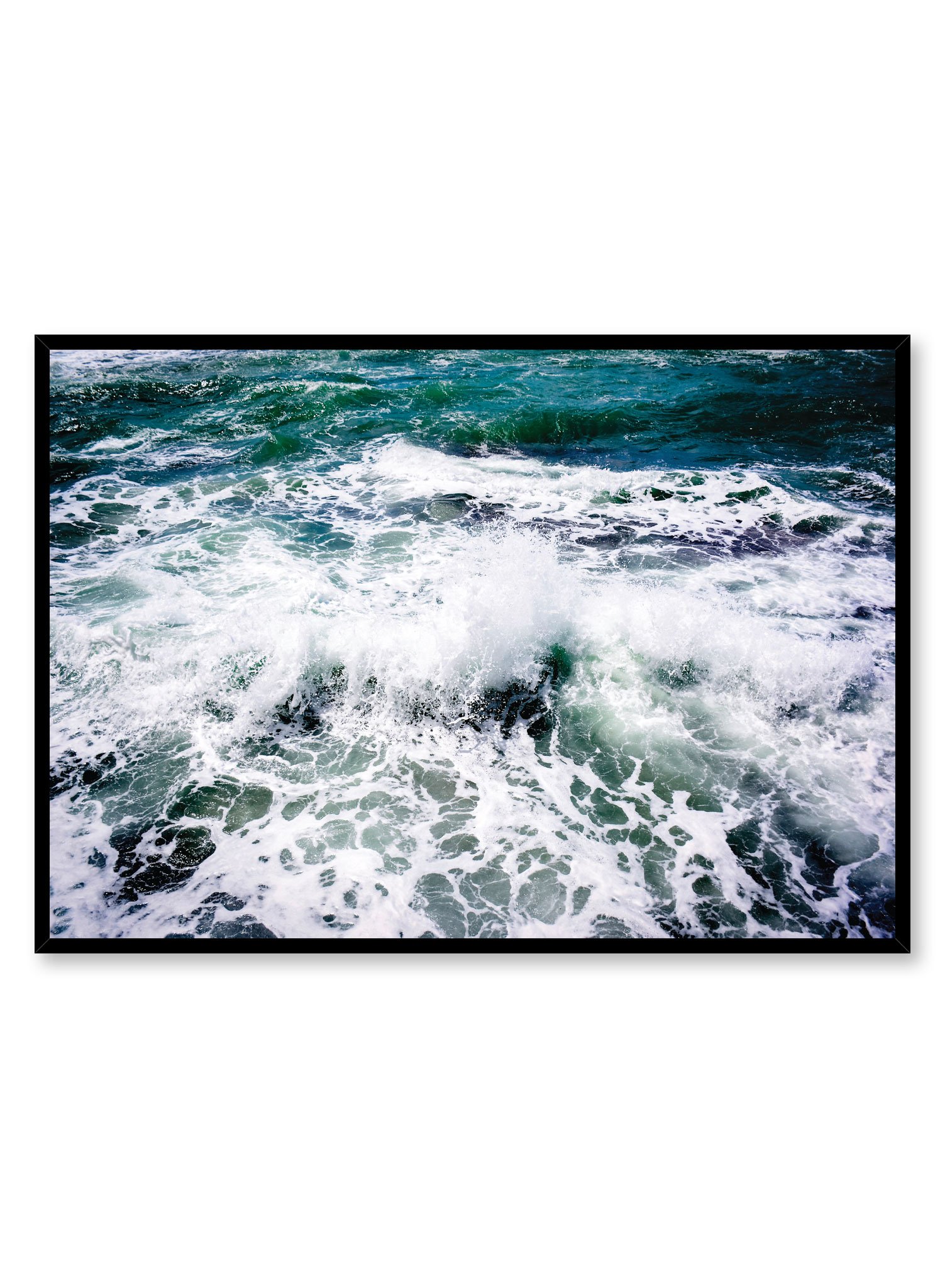 Sea Foam Poster Prints Wall Art Gift For Home Decoration 12x18 16x24 20x30 24x36 Inches
