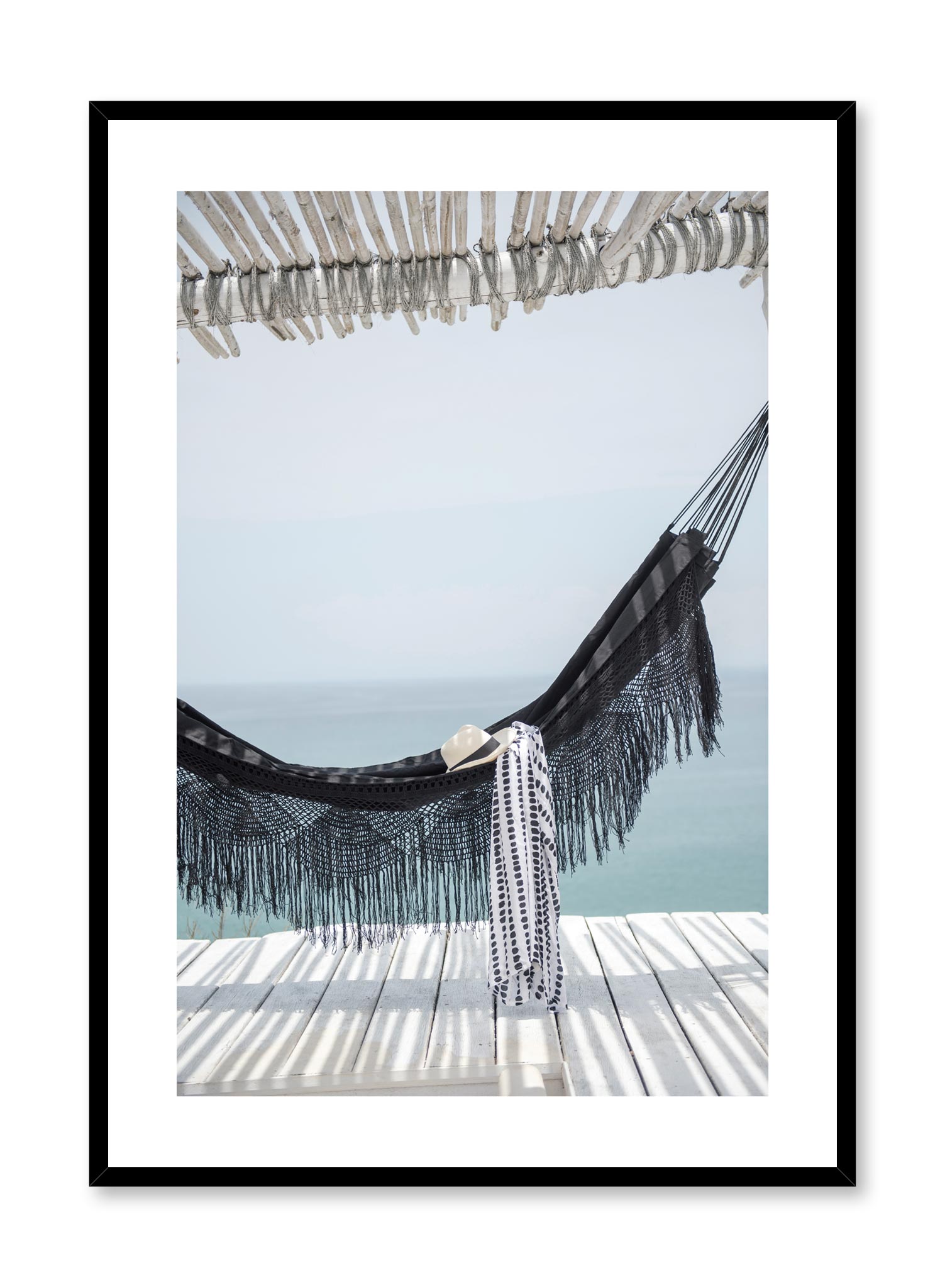 Seaside Hammock Poster Prints Wall Art Gift For Home Decoration 12x18 16x24 20x30 24x36 Inches