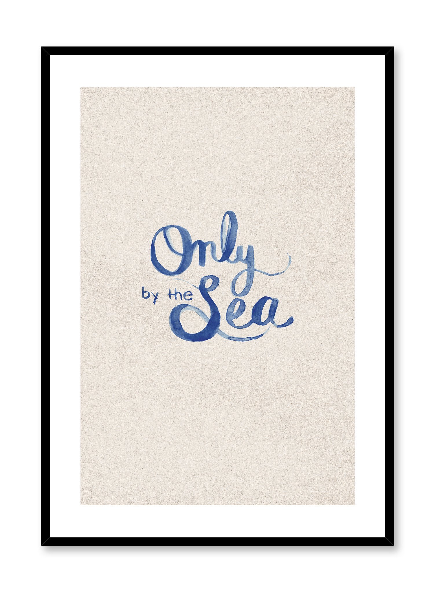 Seaside Living Poster Prints Wall Art Gift For Home Decoration 12x18 16x24 20x30 24x36 Inches