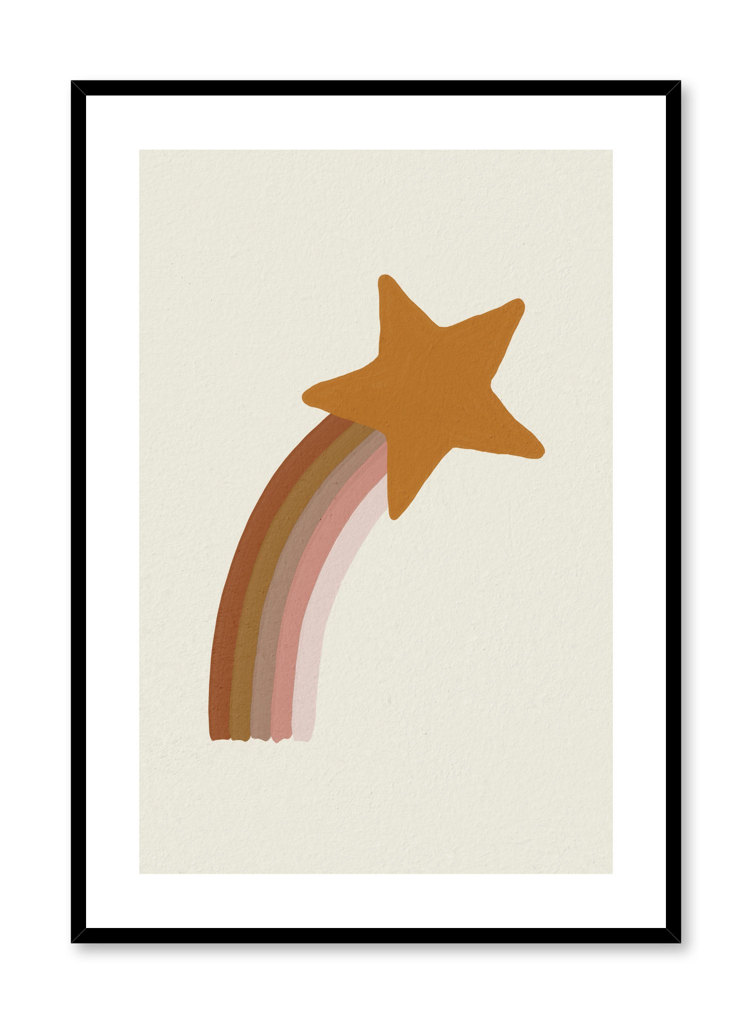 Shooting Star Poster Prints Wall Art Gift For Home Decoration 12x18 16x24 20x30 24x36 Inches