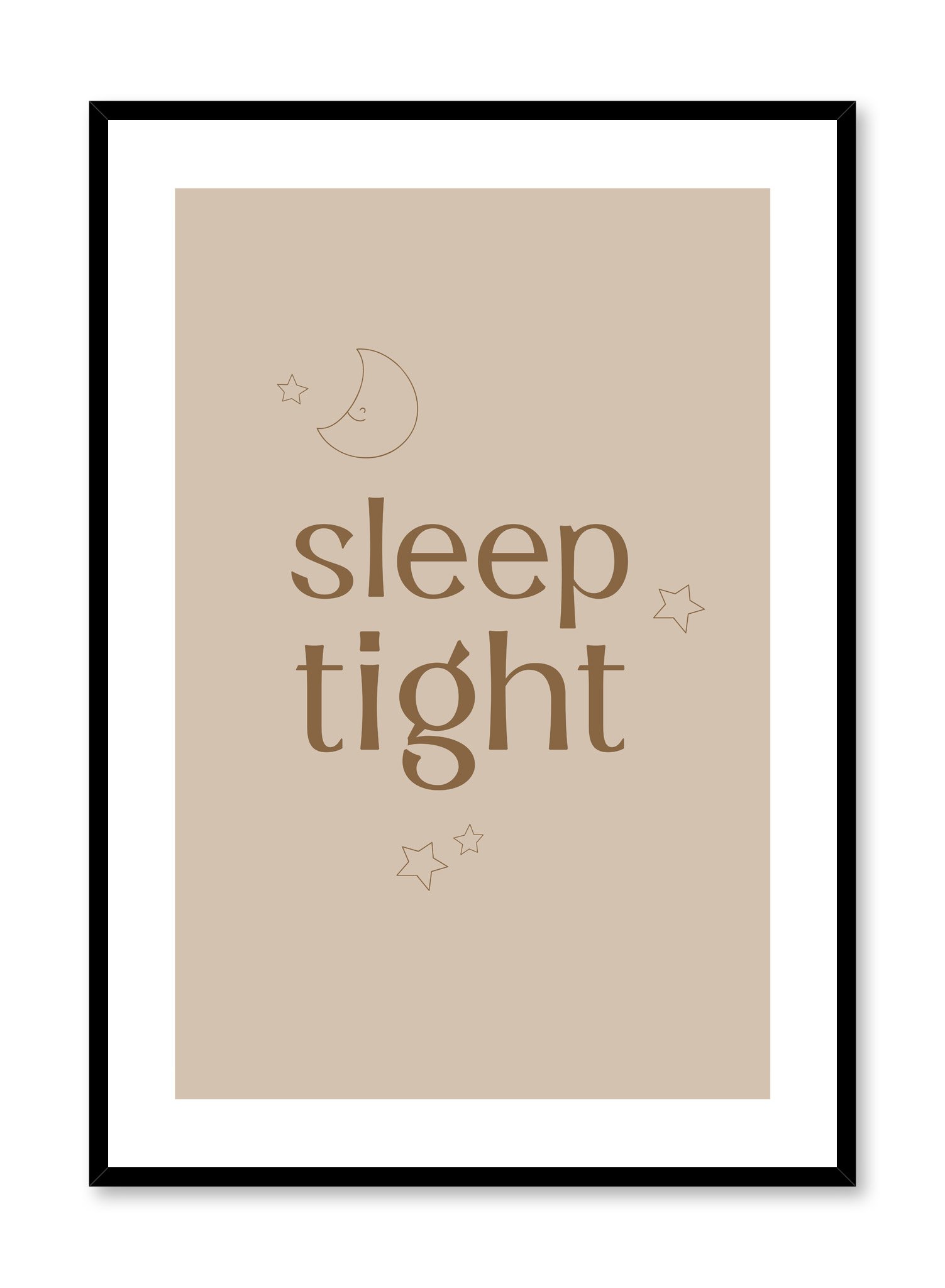Sleep Tight Poster Prints Wall Art Gift For Home Decoration 12x18 16x24 20x30 24x36 Inches