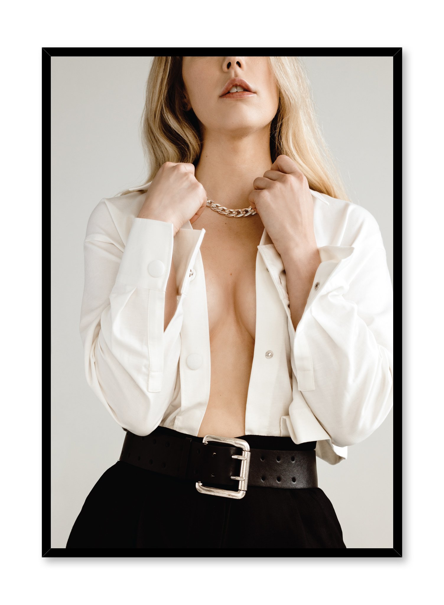 Sophisticated Woman Poster Prints Wall Art Gift For Home Decoration 12x18 16x24 20x30 24x36 Inches