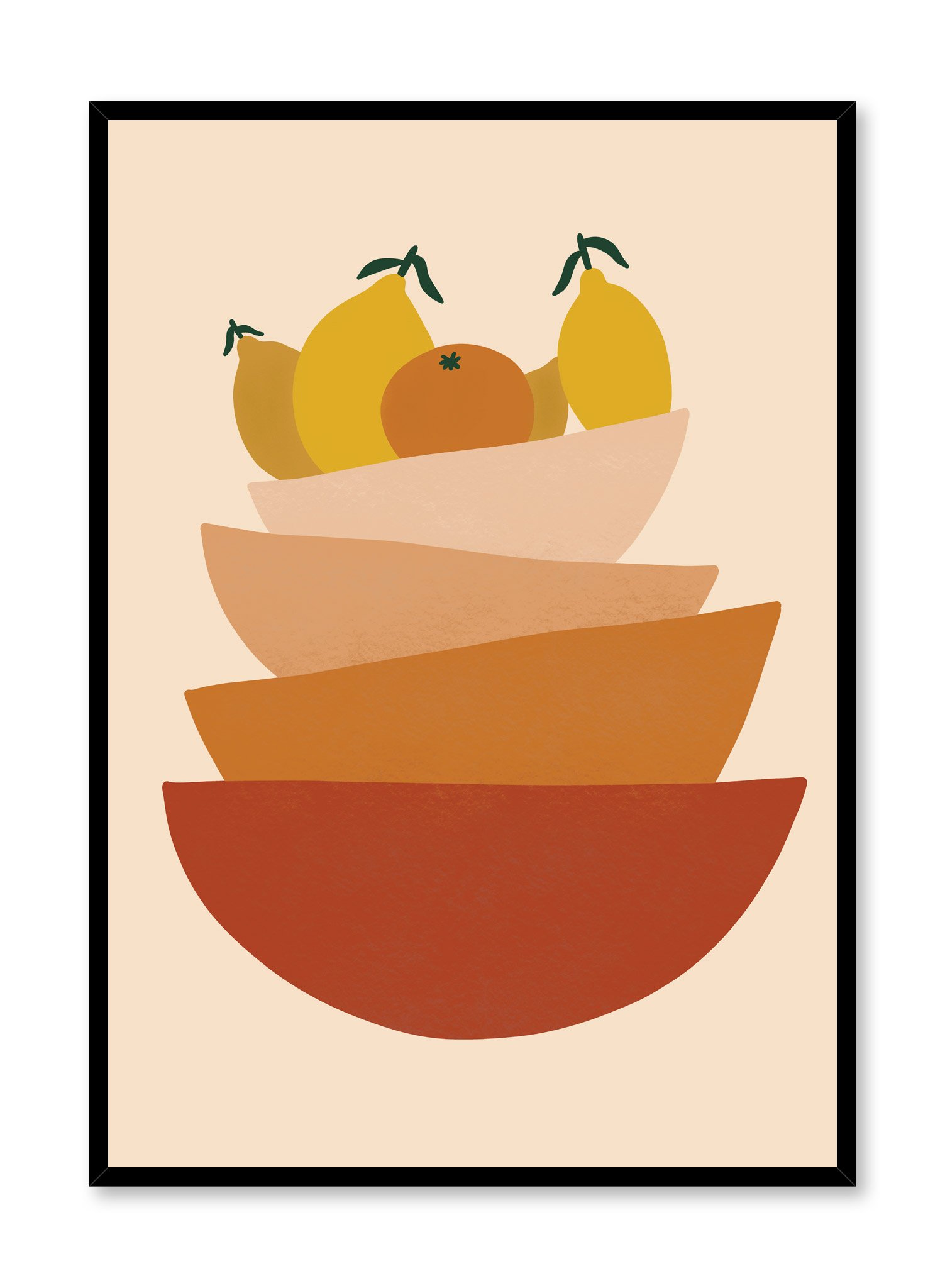 Stacked Snacks Poster Prints Wall Art Gift For Home Decoration 12x18 16x24 20x30 24x36 Inches